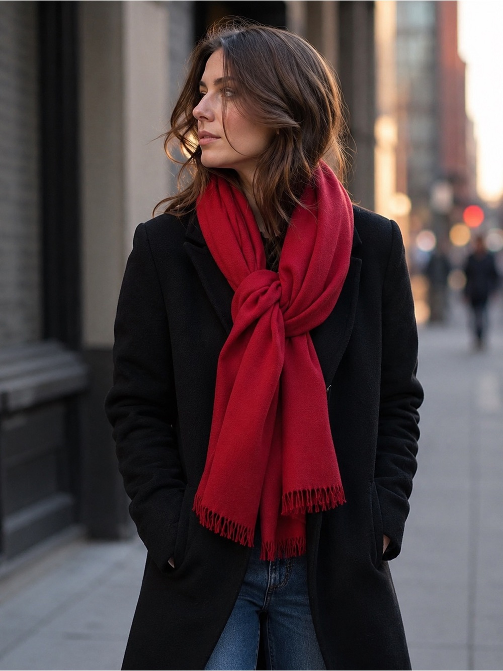 Cashmere Woman’s Wrap Scarf/Pashmina VTG